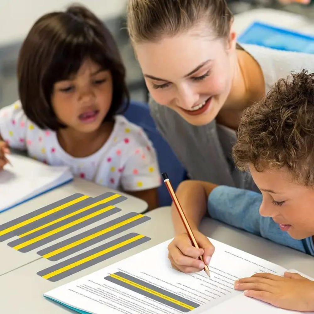Lesestreifen/Leselineale als Lesehilfe für Kinder