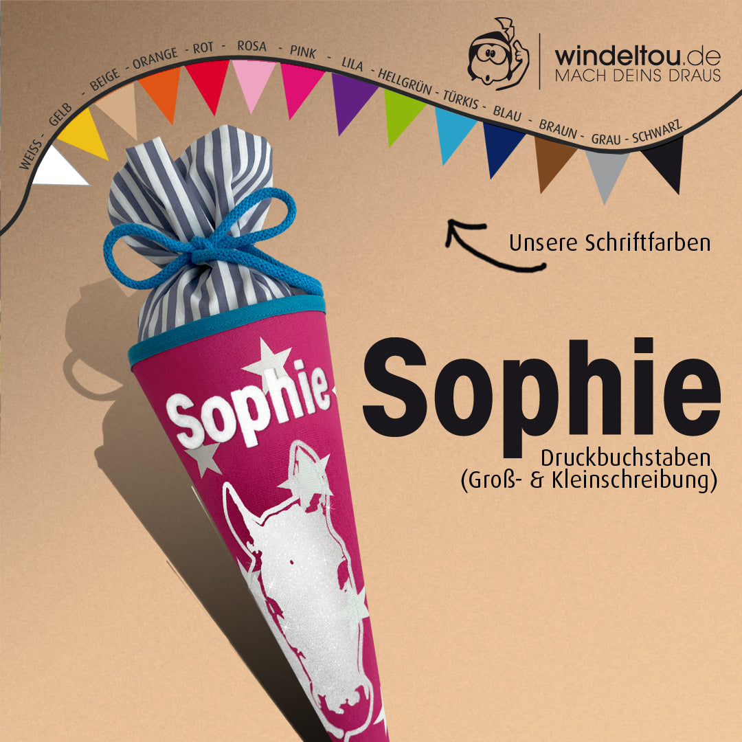 Schultüte PFERD