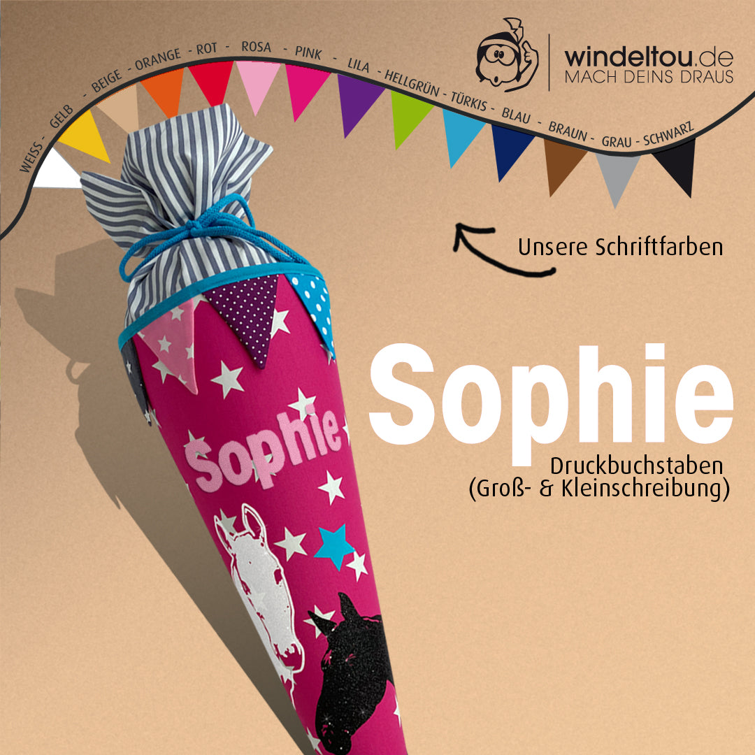 Schultüte PFERD